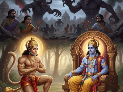 हनुमान की साहसिक गाथाएँ