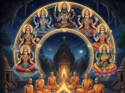 10 महाविद्या: ब्रह्मांडीय शक्तियों का अनावरण और गुप्त नवरात्रि का महत्व