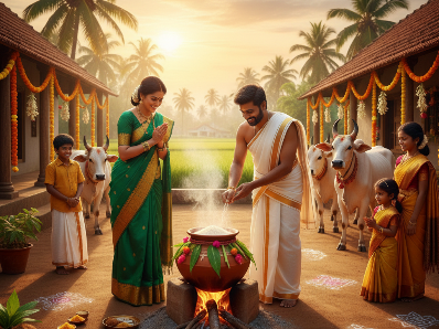 पोंगल 2026: तिथि, महत्व, 4 दिन का उत्सव और दक्षिण भारत की परंपराएं