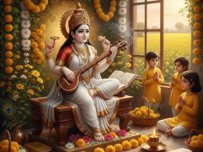 बसंत पंचमी: ज्ञान, कला और प्रकृति के उत्सव का दिन